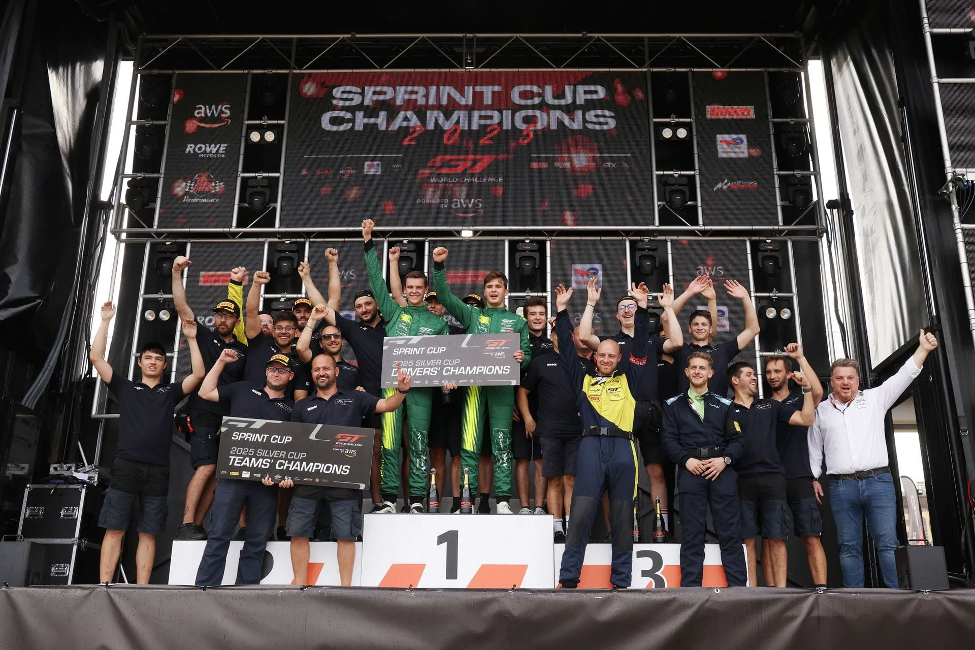 Vantage GT3 claims GT World Challenge Sprint Silver Cup crown