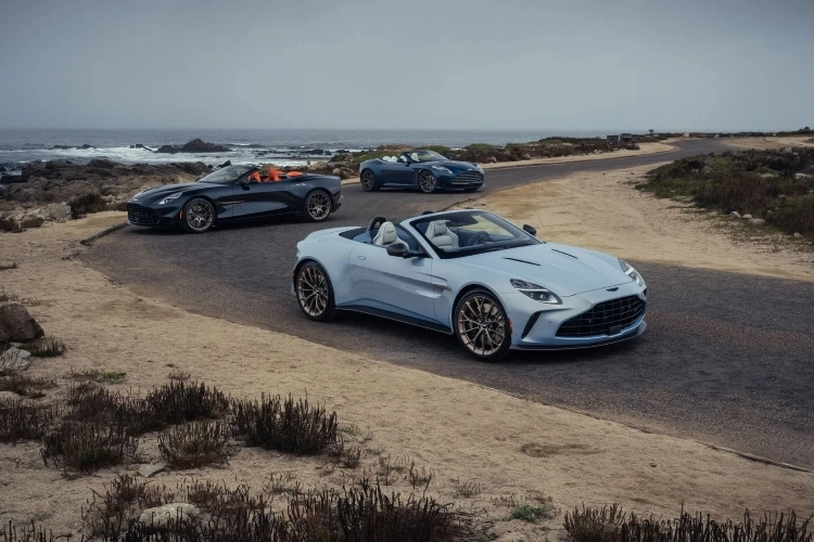 Aston Martin celebrates 75 years in The Americas at 2025 Monterey Car Week