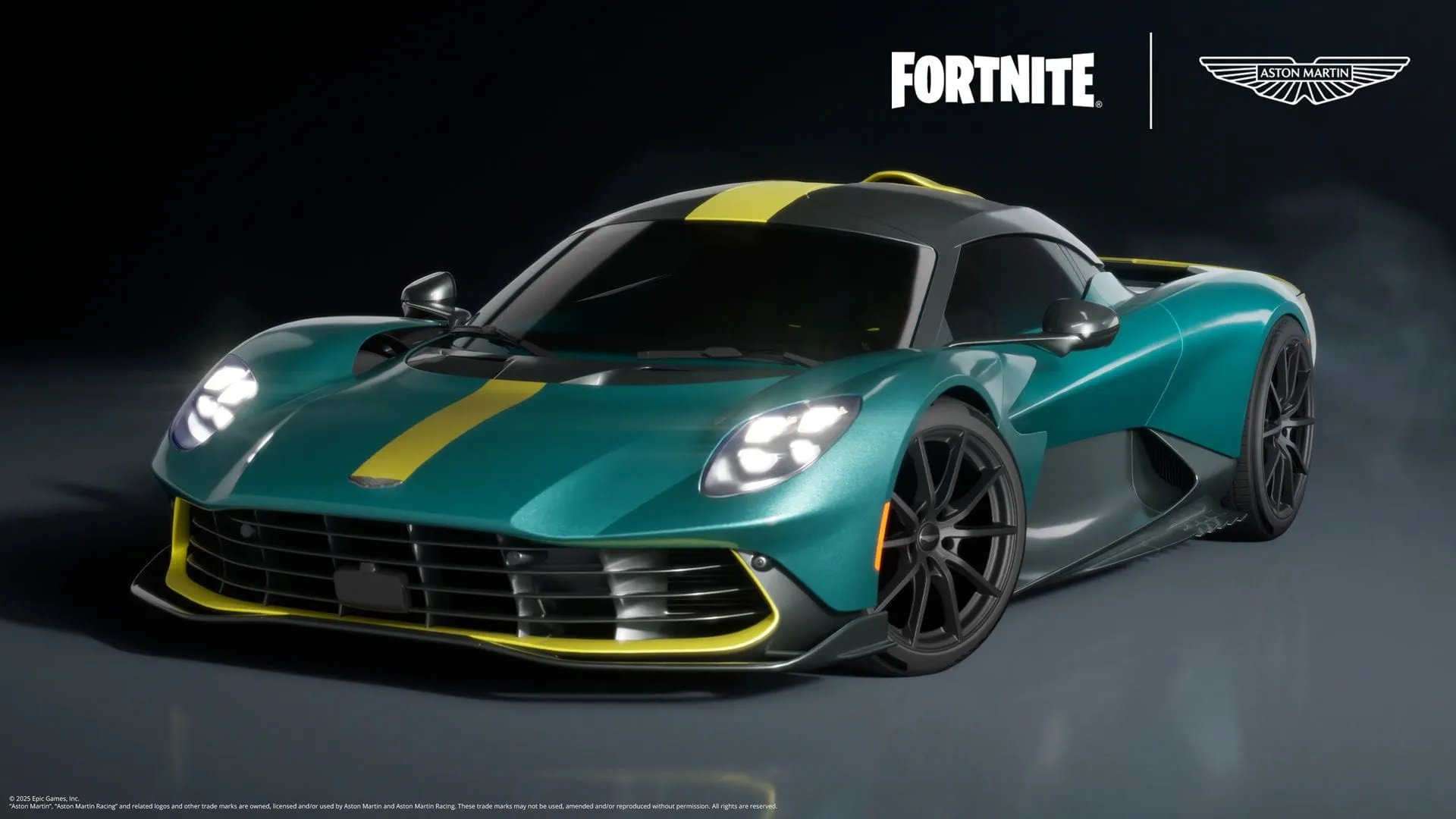 Aston Martin brings the ultimate supercar to Fortnite and Rocket League players
