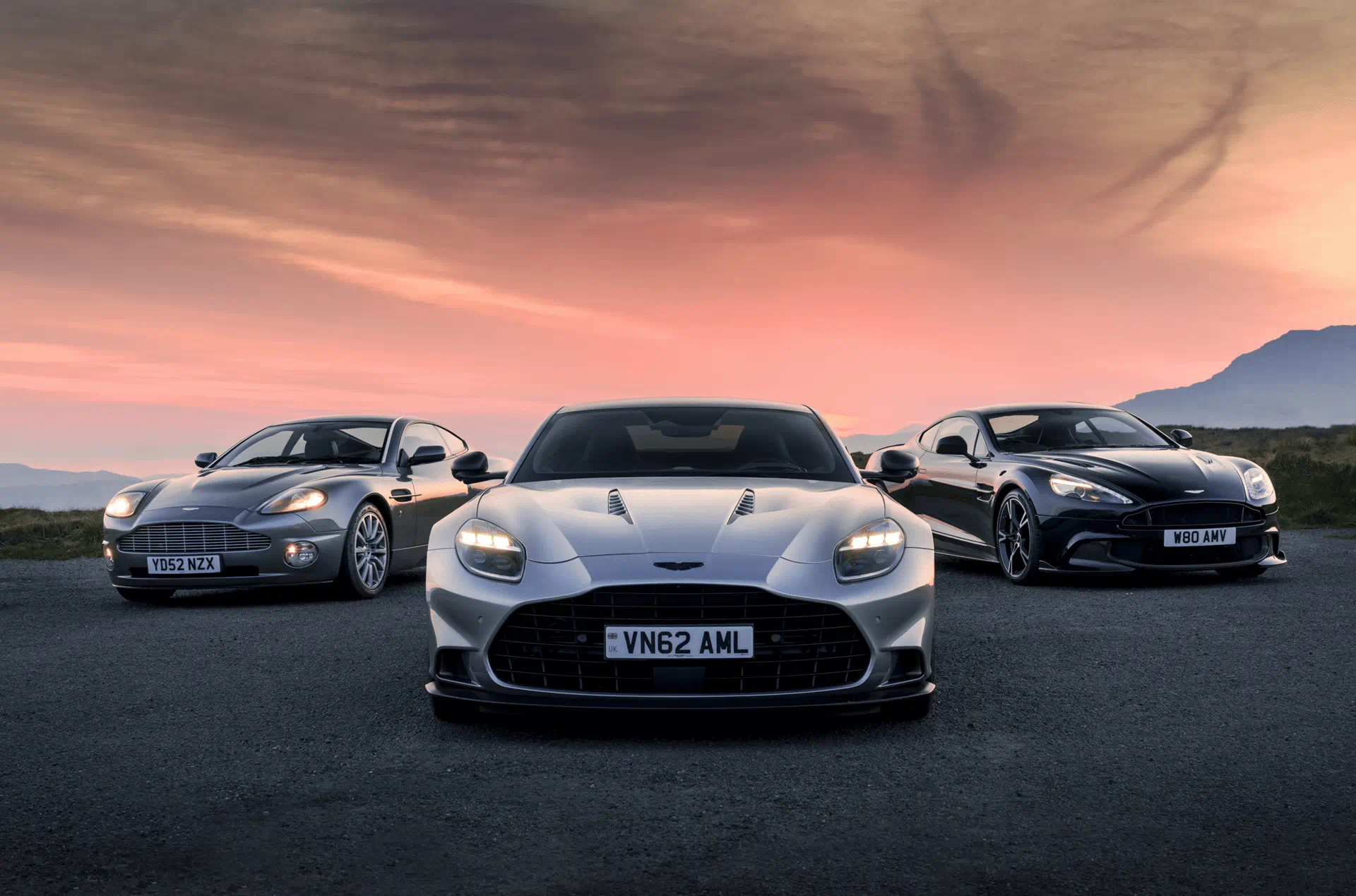 Vanquish at 25 – three generations of flagship performance and engineering excellence